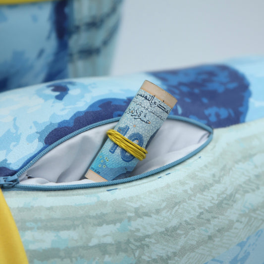 Rolled 10 DT Pillow – With Secret Pocket
